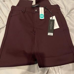 NWT plum colored pants.